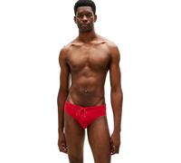 Tommy Hilfiger Bañador Hombre Brief con cordón Ajustable, Rojo (Medium Red), L