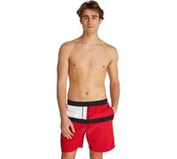 Tommy Hilfiger Bañador Hombre Long Drawstring con Cintura Ajustable, Rojo (Primary Red), M