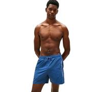 Tommy Hilfiger Bañador Hombre Medium Drawstring con Bolsillos con Cremallera, Azul (Aegean Sea), XXL