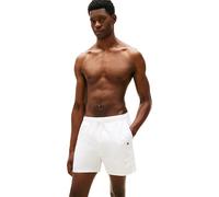 Tommy Hilfiger Bañador Hombre Medium Drawstring con Bolsillos con Cremallera, Marfil (Ivory Petal), S