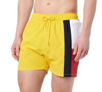 Tommy Hilfiger Bañador Hombre Medium Drawstring con cintura ajustable, Amarillo (Marigold Yellow), M