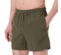 Tommy Hilfiger Bañador Hombre Medium Drawstring con logotipo, Verde (Army Green), L