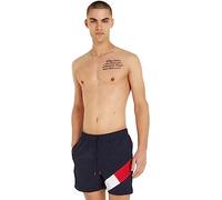 Tommy Hilfiger Bañador para Hombre Sf Medium Drawstring Pernera Larga, Azul (Desert Sky), L