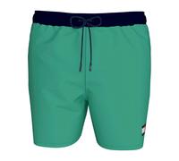 Tommy Hilfiger Bañador Hombre Medium Drawstring con Cintura Ajustable, Verde (Fort Green), S
