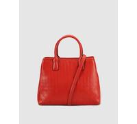 Tommy Hilfiger Monoplay Leather Camera Bag - Bolso bandolera, color marrón, marrón