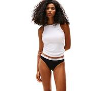 Tommy Hilfiger Bikini de algodón PT UW0UW05876 para Mujer, Color Negro (Negro), Talla S
