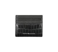 Tommy Hilfiger - Billetera de cuero con tarjetero - Accessories - Hombre - Negro - ONE SIZE -