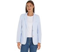 Tommy Hilfiger Blazer Mujer Striped Poplin Regular elegante, Blau (Azul), 36