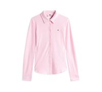 Tommy Hilfiger Camisa Mujer 1985 Slim con cuello francés, Multicolor (Ithaca Stp/ Classic Pink), XXL