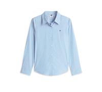 Tommy Hilfiger ESS Poplin Regular Shirt Ww0Ww47169 Camisa L/S, Blue (Classic Ithaca STP Mesmerizing Blue), 64 para Mujer
