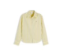 TOMMY HILFIGER Blusa 'Boxy Fit' amarillo / negro / blanco XS EUR