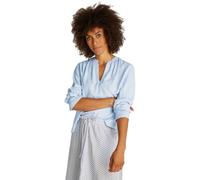 Tommy Hilfiger Blusa Mujer Soft Viscose con Cuello de Pico
