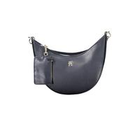 Tommy Hilfiger Bolsa de sillín TH MONOTYPE para mujer, azul, nulo, azul, casual