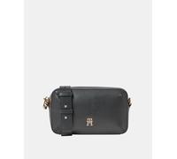 Tommy Hilfiger Bolso bandolera Mujer Chic Flap Crossover pequeño, Negro (Black), Talla Única
