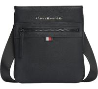 Tommy Hilfiger Bolso bandolera Hombre Essential PU Mini Crossover pequeño, Negro (Black), Talla Única