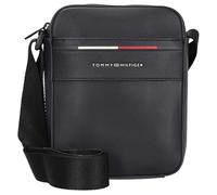 Tommy Hilfiger Bolso bandolera Hombre Foundation Mini Reporter con logotipo, Azul (Space Blue), Talla Única