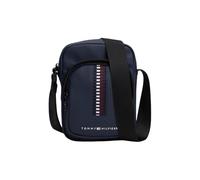 Tommy Hilfiger Bolso bandolera Hombre Mini Reporter pequeño, Azul (Space Blue), Talla Única