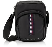 Tommy Hilfiger Bolso bandolera Hombre Mini Reporter pequeño, Negro (Black), Talla Única