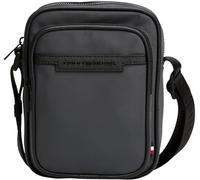Tommy Hilfiger Bolso bandolera Hombre Repreve Mini Reporter con cremallera, Gris (Dark Grey), Talla Única