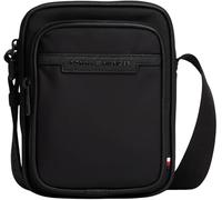 Tommy Hilfiger Bolso bandolera Hombre Repreve Mini Reporter con cremallera, Negro (Black), Talla Única