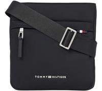 Tommy Hilfiger Bolso bandolera Hombre Signature Mini Crossover pequeño, Negro (Black), Talla única