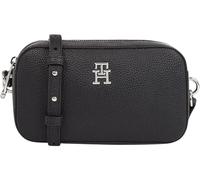 Tommy Hilfiger Bolso bandolera Mujer Emblem Camera Bag pequeño, Negro (Black), Talla Única