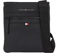 Tommy Hilfiger Bolso bandolera Mujer Essential PU Crossover pequeño, Negro (Black), Talla Única