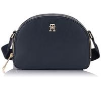Tommy Hilfiger Bolso Bandolera Mujer Half Moon Crossover Pequeño, Azul (Space Blue), Talla única