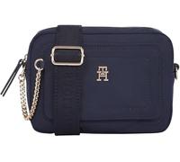 Tommy Hilfiger Bolso bandolera Mujer Spring Camera Bag con cadena, Azul (Space Blue), Talla Única