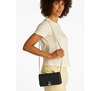 Tommy Hilfiger Bolso bandolera TH HER FLAP. Color Negro
