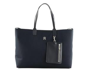 Tommy Hilfiger bolso de hombro Iconic Tommy Shopper Space Blue azul marino