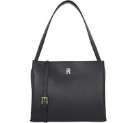Tommy Hilfiger Bolso Satchel Mujer Legacy con Correa para el Hombro, Negro (Black), Talla Única