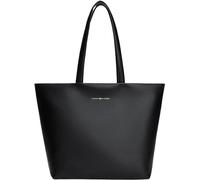 Tommy Hilfiger Bolso TH LOGOTAPE TOTE AW0AW17693 para mujer, color negro (negro), talla única, Negro (Negro), One Size