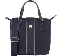 Tommy Hilfiger Bolso Tote Mujer Poppy pequeño, Azul (Space Blue Corp), Talla Única