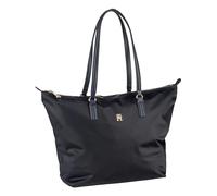 Tommy Hilfiger Bolso Tote Mujer Poppy Tote con Cremallera, Azul (Space Blue), Talla Única
