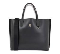 Tommy Hilfiger - Bolso Tote Satchel Icónico - Bags - Mujer - Negro - ONE SIZE -