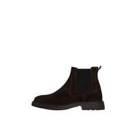 Tommy Hilfiger Botas Chelsea Hombre Comfort Elegantes, Marrón (Dark Coffee), 41 EU