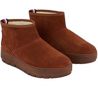 Tommy Hilfiger Botas de nieve Cool Suede Fw0fw07662 para mujer, Marrón Coñac natural, 39 EU