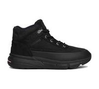 Tommy Hilfiger Botas Hombre Warm Nubuck Hybrid de Piel, Negro (Black), 40 EU