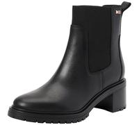 TOMMY HILFIGER FLAG MID HEEL LEATHER CH NEGRO 37