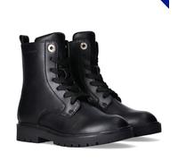 Tommy Hilfiger, Botines clásico para niñas con cordones, Amelie, Negro, 39