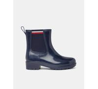 Tommy Hilfiger Botines de agua de mujer en goma con suela dentada. Azul 36