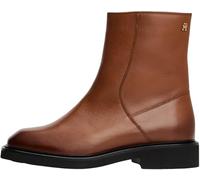 Tommy Hilfiger Botines de media caña Mujer Square Toe con puntera cuadrada, Marrón (Winter Cognac), 38
