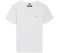 Tommy Hilfiger BOYS BASIC VN KNIT S/S, Camiseta Hombre, Blanco (Bright White), 7