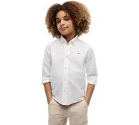 Tommy Hilfiger Boys Flag Oxford Shirt LS KB0KB10192 White (White) 24 Month