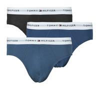 Tommy Hilfiger Calzoncillos 3P para Hombre, UM0UM03875, Color Negro (Negro/Azul JN/AG Sea), Talla M