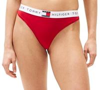Tommy Hilfiger Braguitas Mujer Classic con Logotipo en la Cintura, Rojo (Primary Red), L