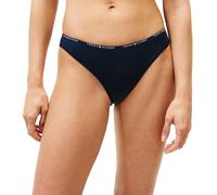 Tommy Hilfiger Braguitas Tipo Bikini Mujer Cheeky con Logotipo en la Cintura, Azul (Dark Night Navy), XS