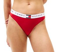 Tommy Hilfiger Braguitas Tipo Bikini Mujer Form Classic con Logotipo en la Cintura, Rojo (Primary Red), L