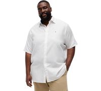 Tommy Hilfiger BT-Cl Linen BLND Solid SS RF S-B MW0MW44062 - Camiseta para Hombre, Color Blanco, Talla 4XL